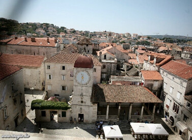 Trogir pogled s katedrale